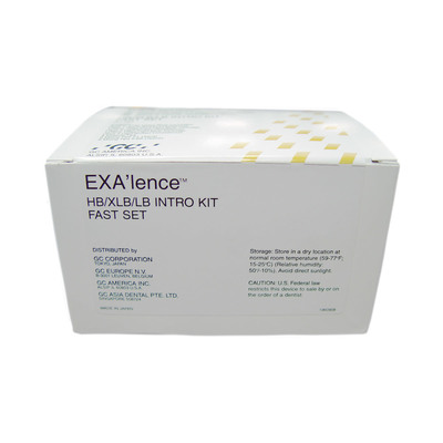 Exalence X-light Body Fast Set Refill 4x48ml Cartridges & 12 Mixing Tips