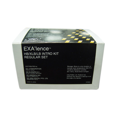 Exalence X-light Body Regular Set Refill 4x48ml Cartridges & 12 Mixing Tips