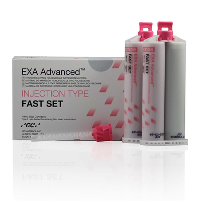 Exa Advanced Injection Fast Set Value Pack (8-48ml Cartridges & 24 Mix Tips)