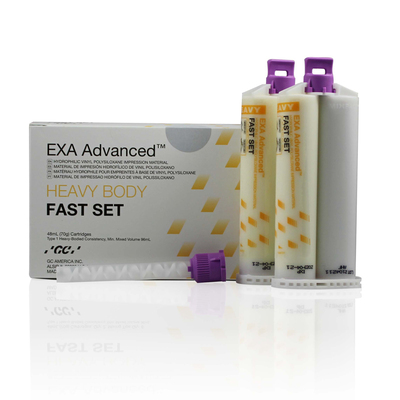Exa Advanced Heavy Body Fast Set Value Pack (8-48ml Cartridges & 24 Mix Tips)
