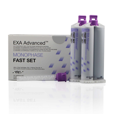 Exa Advanced Monophase Fast Set (2-48ml  Cartridges & 6 Tips)