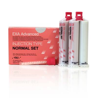Exa Advanced Injection Normal Set (2-48ml  Cartridges & 6 Tips)