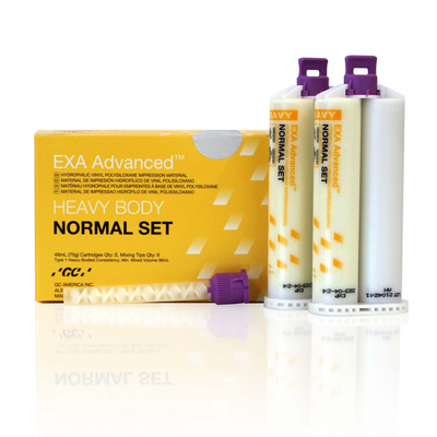 Exa Advanced Heavy Body Normal Set (8 x 48ml cartridges & 24 tips)