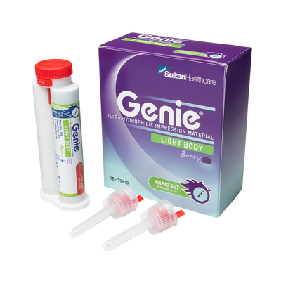 Genie Light Body Rapid Set (New) 2-50ml Cartridges & 6 Tips (Berry)