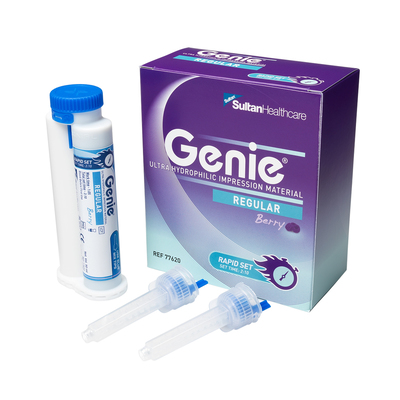 Genie Regular Body Rapid Set (New) 2-50ml Cartridges & 6 Tips (Berry)