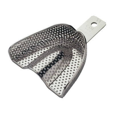 Impression Trays Stainless Steel Set Perforated (Package Of 8)