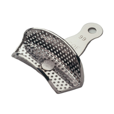 Impression Tray Nickel Plated Partial Perforated # 99