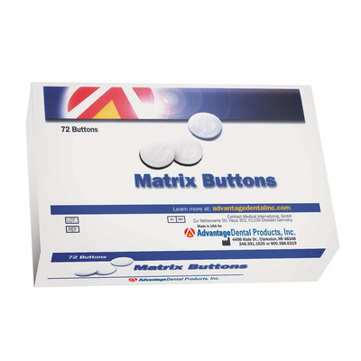 Temporary Crown Matrix Buttons Box/72