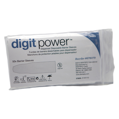 Aquasil Ultra Cordless Barrier Sleeves Pk/50 Disposable For Digit Power
