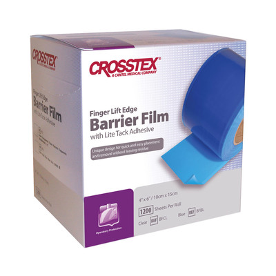 Barrier Film Blue 4X6" Roll of 1200 Sheets