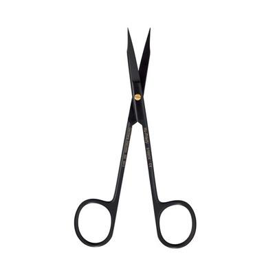 Scissors Goldman-Fox Curved Super-Cut Black Line