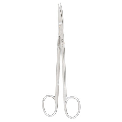 Scissors Kelly 6-1/4" Curved One Serrated Blade