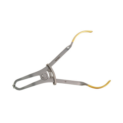 Composi-Tight Gold Forceps For Ring Placement