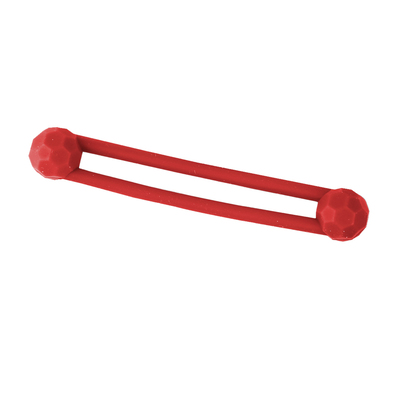 Instrument Ties Red Pk/6 Silicone, Autoclavable