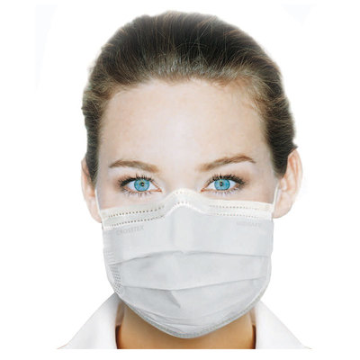 Mask Ultra Sensitive With Biosafe White Earloop Pk/40 ASTM 3