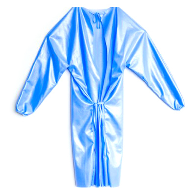 Gown Washable Denim Blue Pk/2 126cm Length, AAMI Level 1. Final sale. Not returnable for credit.