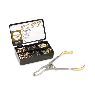 Composi-Tight Gold System Kit With Ring Placement Forceps