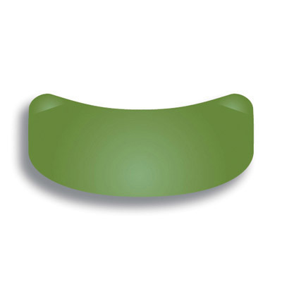 Slick Bands XR Green Molar 6.4mm (100) (SXR Series)