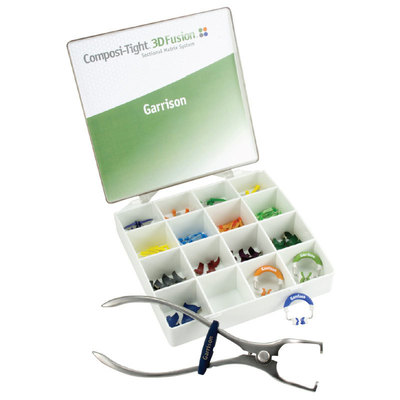 Composi-Tight 3D Fusion Std Kit FX-KFF-10 3 Rings, Bands, Wedges, Forceps
