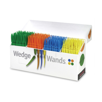 Wedge Wands Assortment Kit Pkg/400 (100 Of Each Colour)