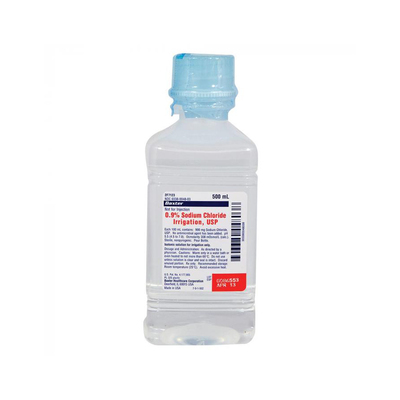 Saline - 500ml Bottle 0.9% NaCl Irrigating Solution