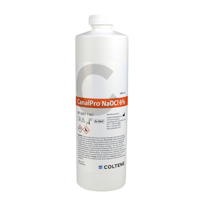 CanalPro 6% NaOCl 480ml Sodium Hypochlorite Irrigation