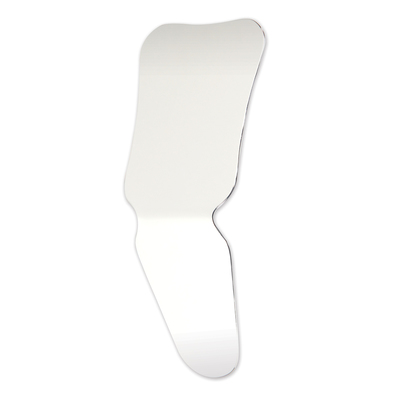 Photography Mirror Angled Adult Occlusal/Lingual 1-Sided Stainless Steel  (3.1" x 7.1" x 1.4")