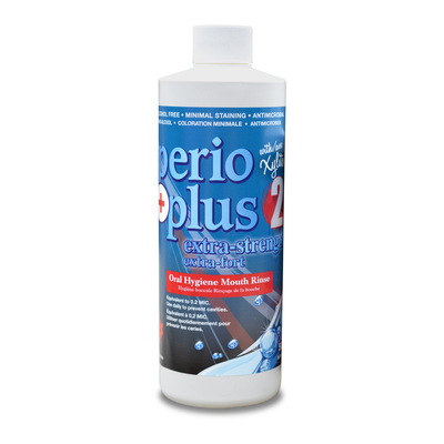 PerioPlus #2 500ml Empty Bottle (Labeled)