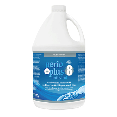 PerioPlus Anti-Viral #8 4L With 0.5% Iodine Rinse, Alcohol-Free