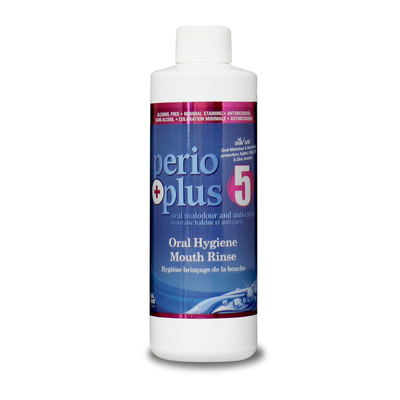 PerioPlus Rinse #5 250ml Empty (2x8) Bottle (Labeled)