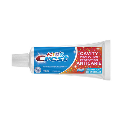 Kids Sparkle Fun 100ml Cs/12 Cavity Protection Toothpaste