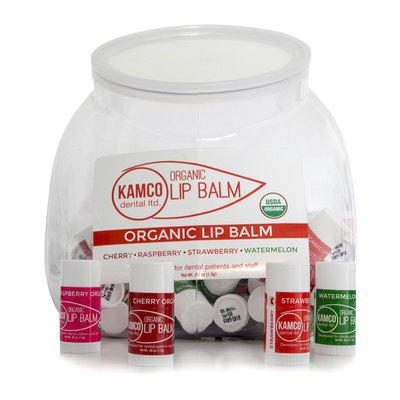 Lip Balm Assorted Certified Organic Melon / Cherry / Strawberry / Raspberry Pk/100