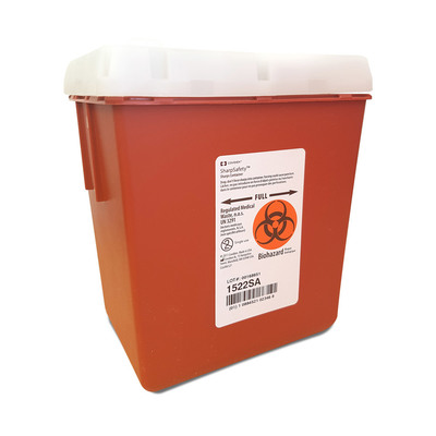 Sharps Container 2 Quart For A-dec ICC Sterilizer Cabinet