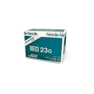 Needle 23g 1" PrecisionGlide Regular Bevel Bx/100