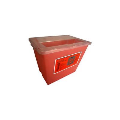 Sharps Container Bemis Model 7.6L Red