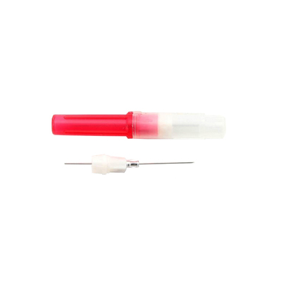 Needles Plastic 25ga Short (100) #400 (Red) (Monoject)
