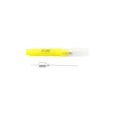 Needles Metal 27ga Long (100) #401 (Yellow) (Monoject)