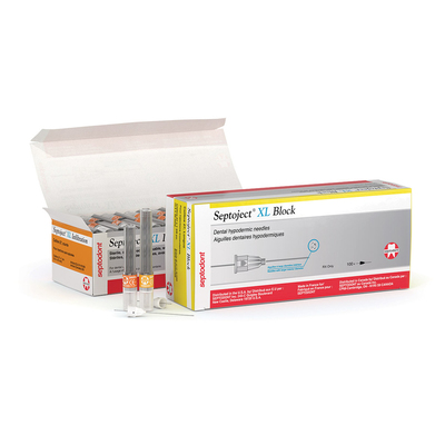 Septoject XL 30g Short Plastic Hub Box Of 100 Needles (Gris)
