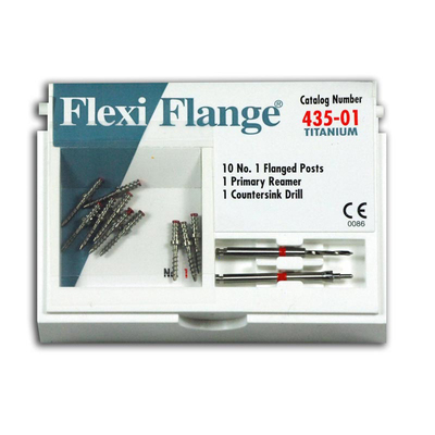 Flexiflange 1 Titanium Refill 10 Posts