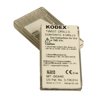 K-92 Kodex Drills Silver (6) .021" X .079" (.525mm X 2 Mm)