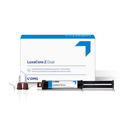 Luxacore Z-Dual Smartmix Light Opaque 2-9g Syringe & Tips