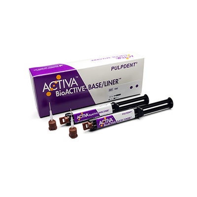 Activa Base/Liner Value Pack 2-7gm Syringe & 40 Mixing Tips