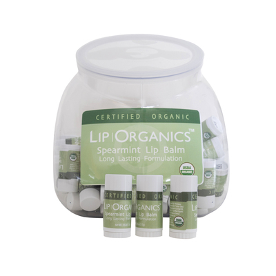 Lip Balm Organics Spearmint (Pk/100)