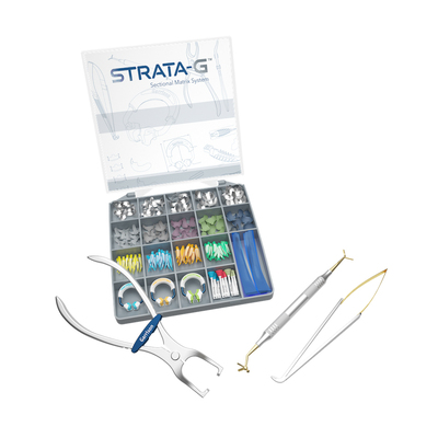 Strata-G Professional Kit SGR-KSH-11, Includes 50 Bands/TN009/2 Forceps