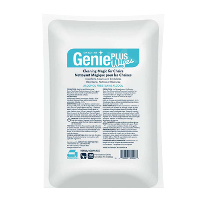 Genie Plus Wipes Refill 15cm X 17cm (160 sheets)