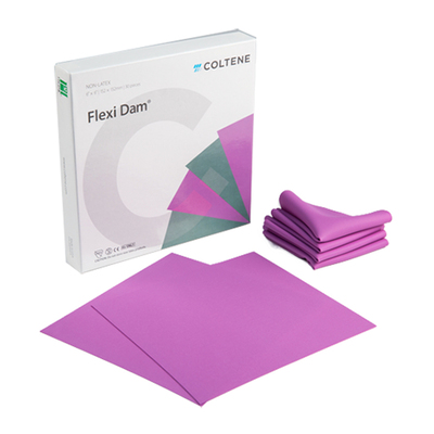 Flexi Dam 6x6 Non-Latex Medium / Purple (Box of 30) (Hygenic)