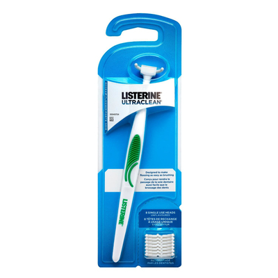 Listerine Flosser Ultraclean w/ 8 Replacement Heads (Cs/48)
