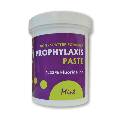 Gelato Medium Mint 340g Jar 1.23% APF Prophy Paste