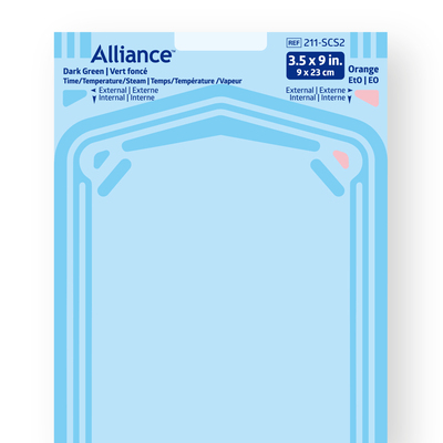 Alliance Sterilization Pouches 3.5"x9" Class 4 Self Sealing, 200/Box