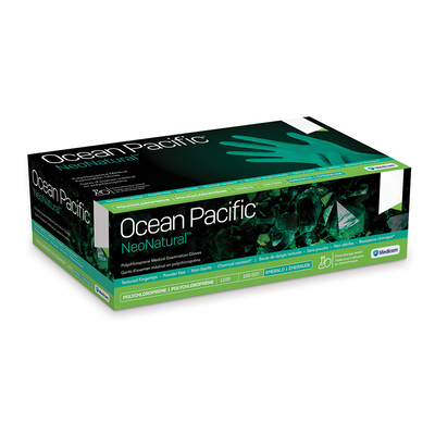 Ocean Pacific NeoNatural PF Large Polychloroprene Gloves (100)